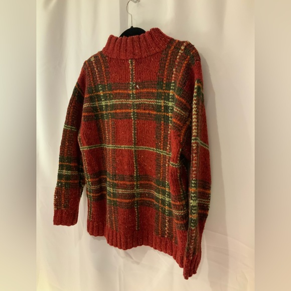 Lauren Ralph Lauren exclusively knit 100% wool petite small zip sweater vintage - Picture 5 of 7